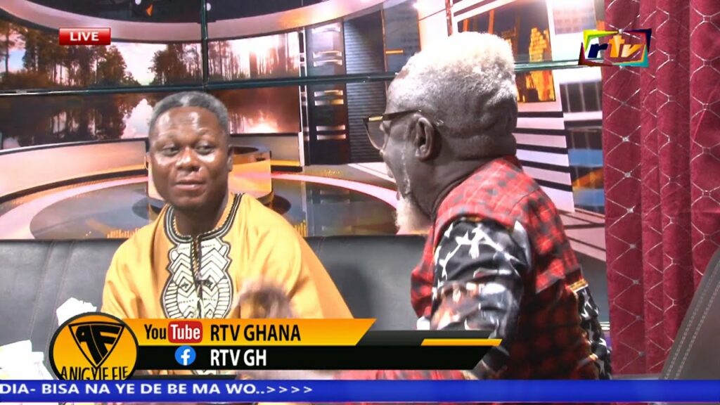 VIDEO:::DIRECTOR FRANK FIIFI GHARBIN CLASHES WITH OBOY SIKKI ON LIVE TV